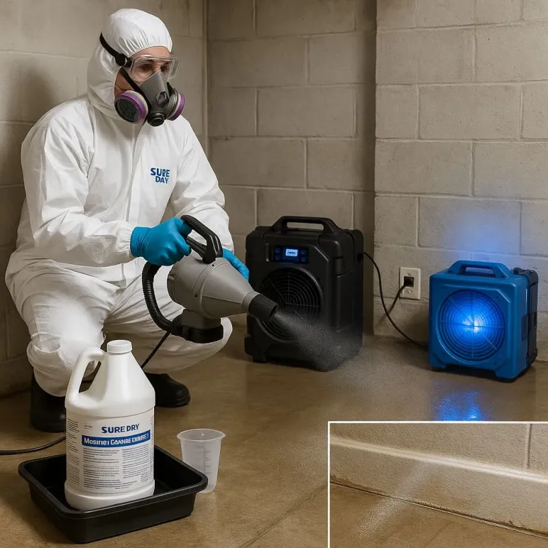 Sanitization and Odor Removal process in Park Rapids, MN